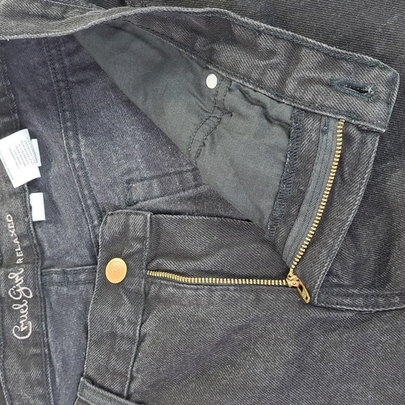 Cruel Girl Relaxed Fit Faded Black Size 15 Reg - Picture 10 of 16